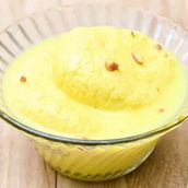 Kesari Rasmalai [02 Pieces]