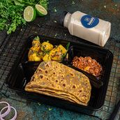 Thepla Aloo Jera combo