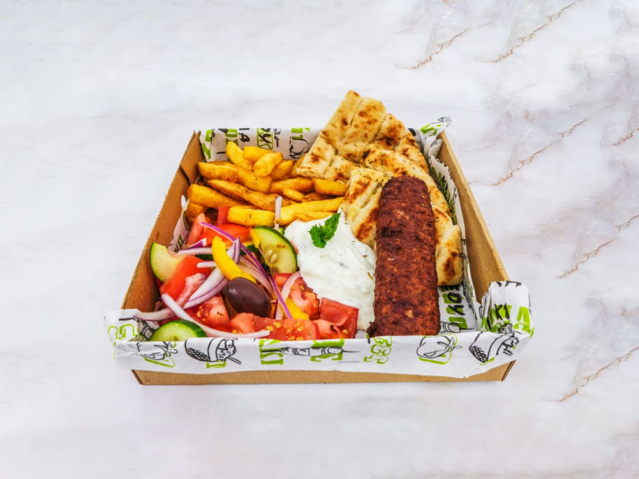 Pork Yeeros Box