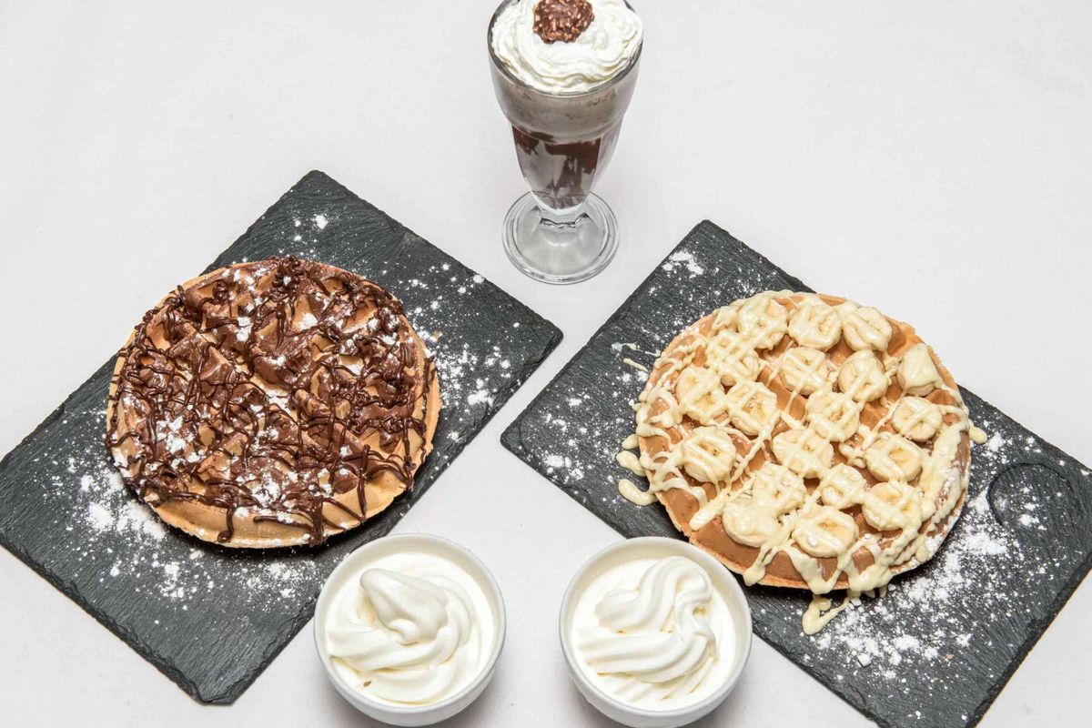 Waffle N Shake for Two