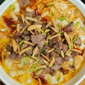 Fatteh Hommos With Meat