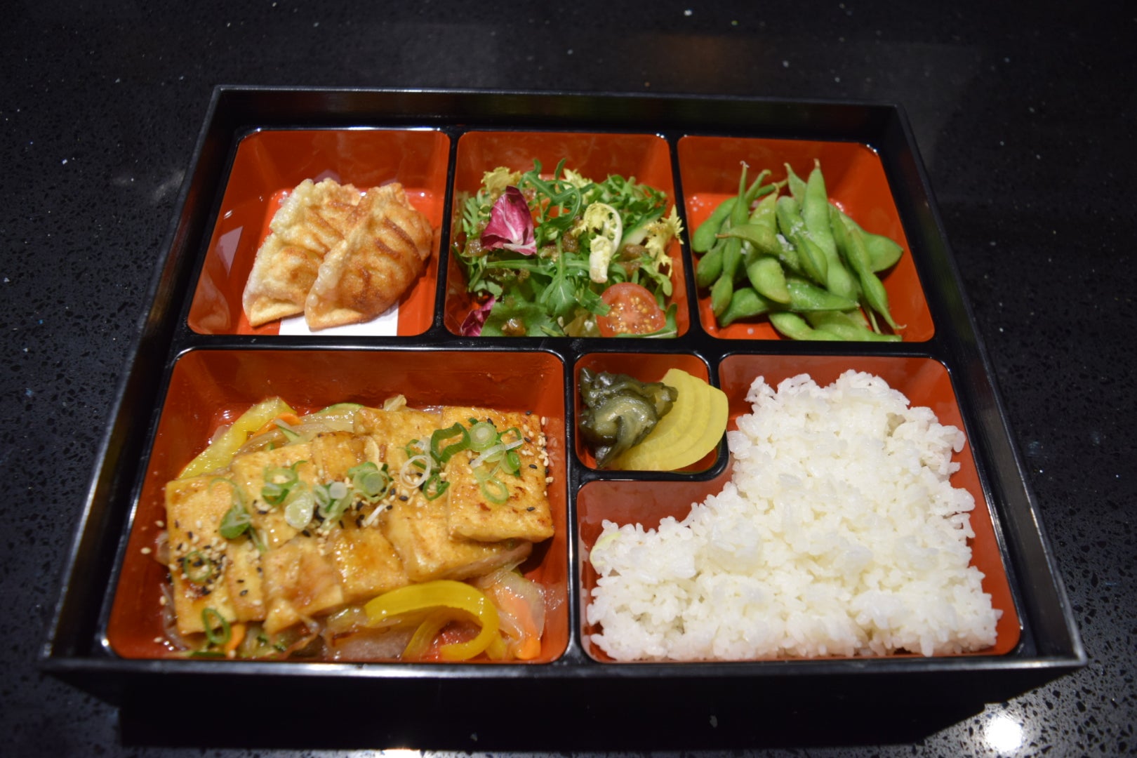 Tofu Teriyaki Bento 두부 테리야끼 벤 토