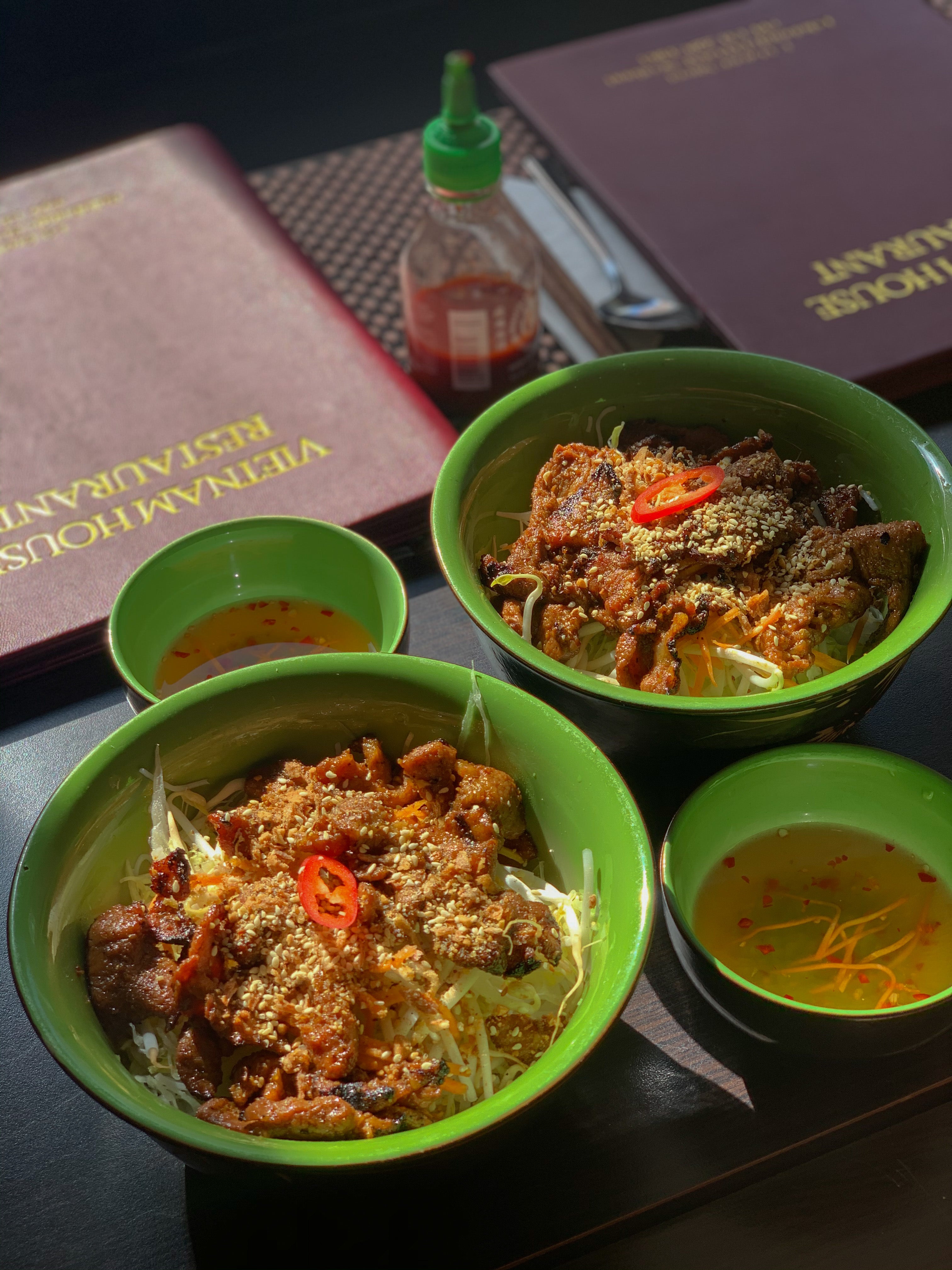 Vermicelli with Grilled Meat