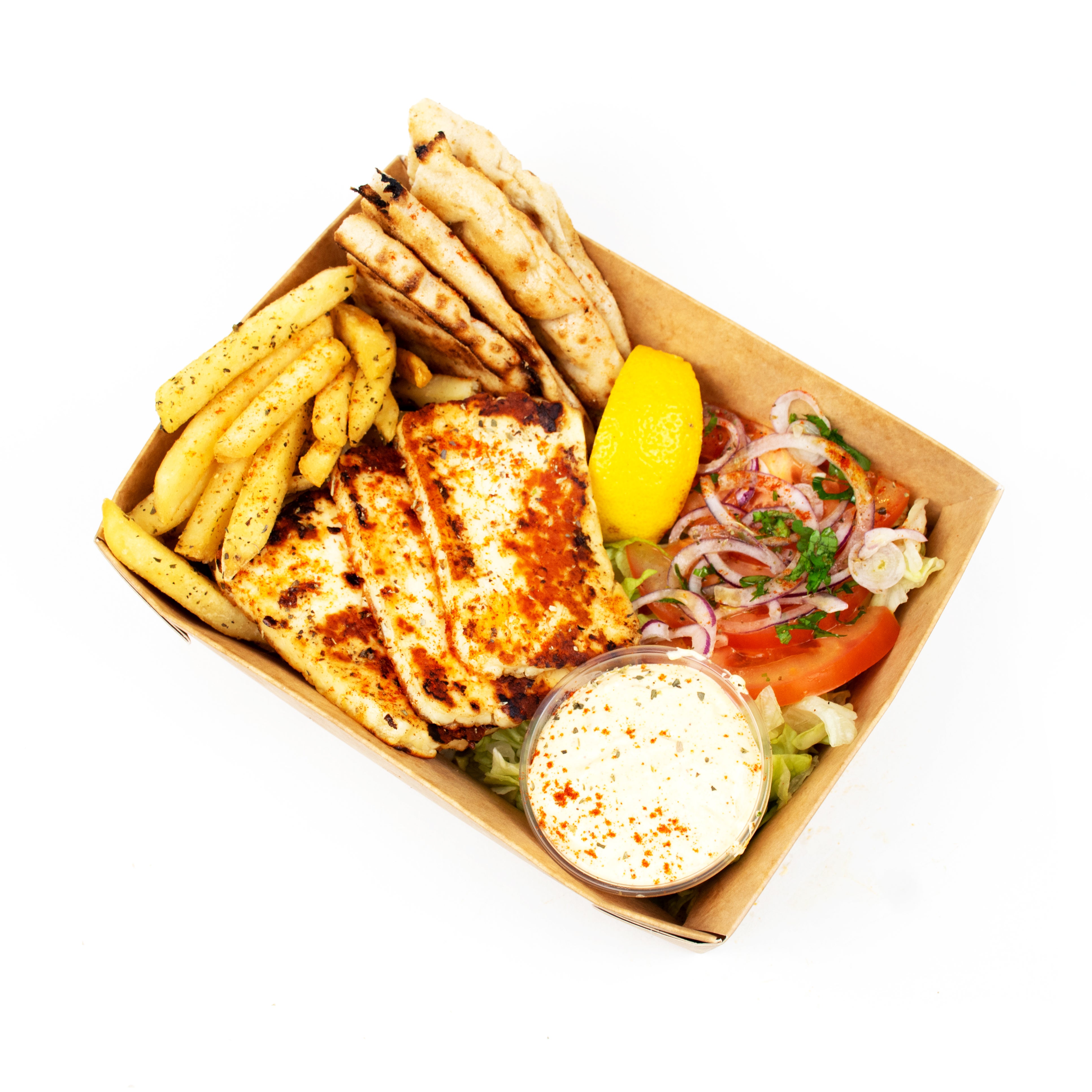 Grilled Halloumi Box