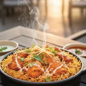 Butter Chicken Biryani 