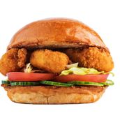 Jumbo Prawns Burger