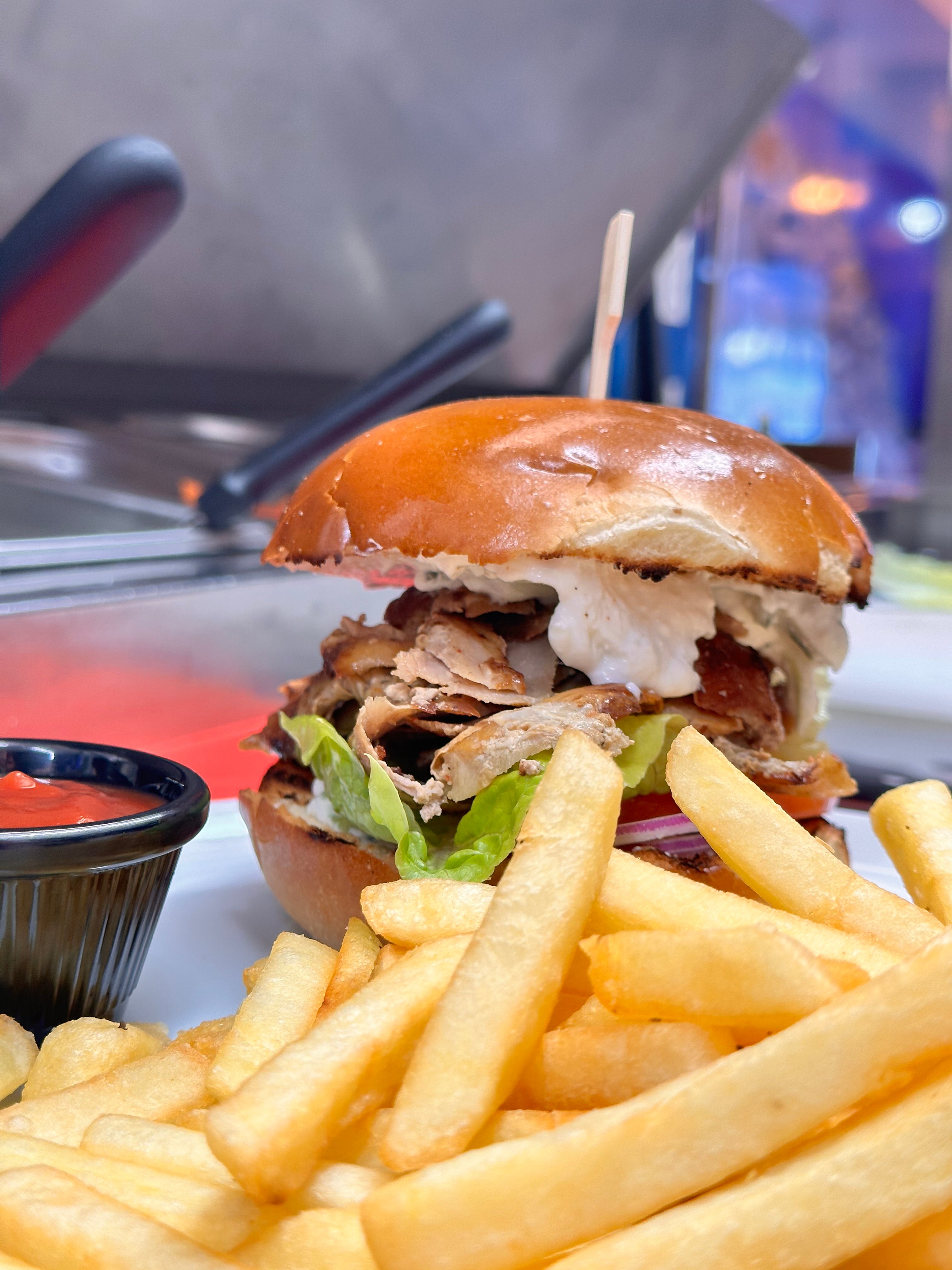 Burger Pork Gyros