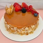 Butterscotch Cake From 2 To 3 Persons