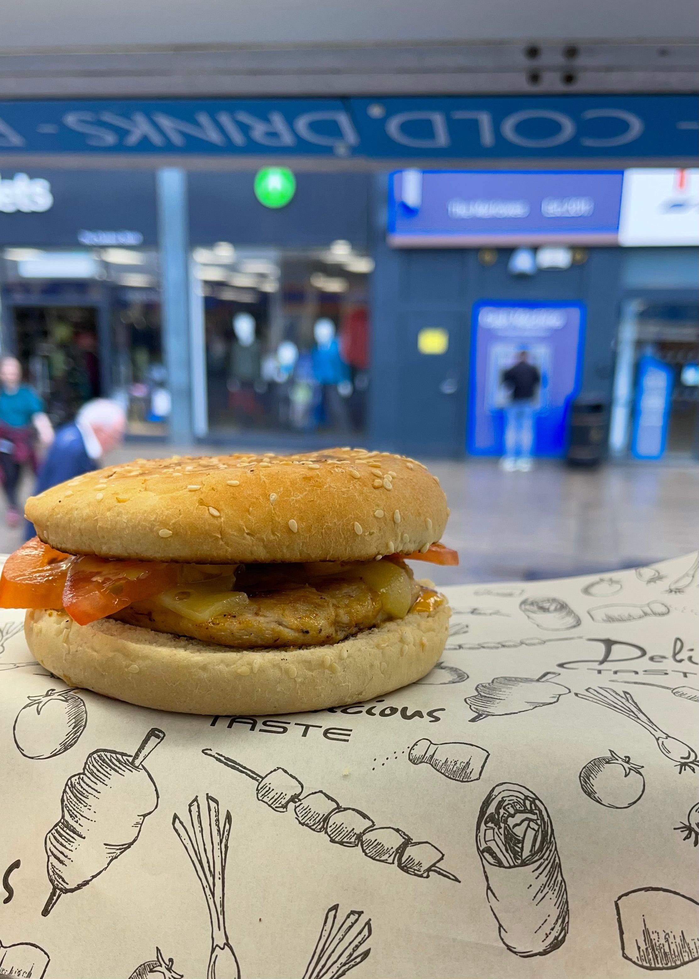 Fried Chicken Burger