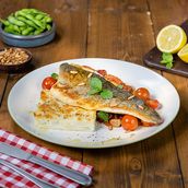 Sicilian Style Sea Bass