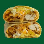 Crispy Chicken Burrito 