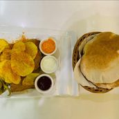 4 Pieces Of Broasted Chicken With Fries