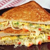 Bread Omelette Sandwich