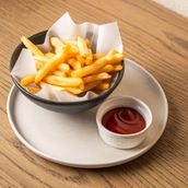 French Fries With Ketchup 