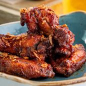 Smokey BBQ Chili Wings 