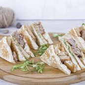 Beef Club Sandwich