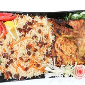 Charcoal Chicken With Rice