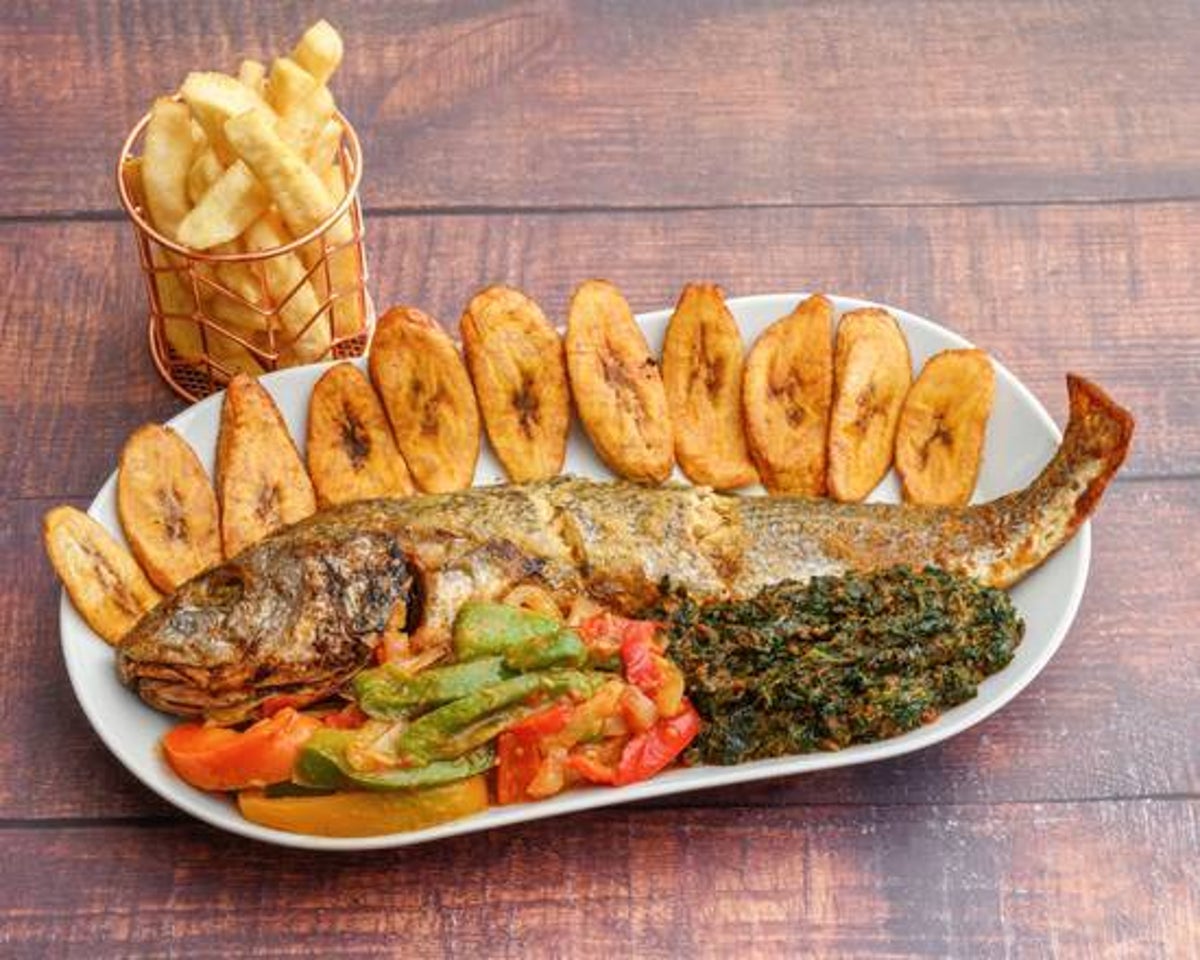 Grilled Croaker Fish