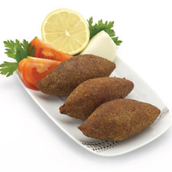 Kibbeh Fried Plate 4 Pieces