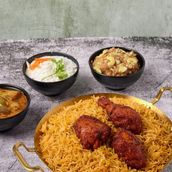 Chicken 65 Biryani- Meal For 1