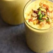 Hot badam milk