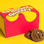 Salted Espresso Cookies