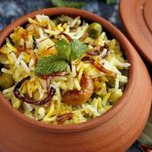 Vegetables Dum Biriyani