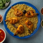 Diwaniya Machbous Platter