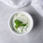 Cucumber with Yoghurt