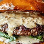 Truffle Beef Brioche Burger 