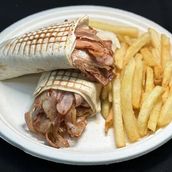Chicken Doner Wrap Combo