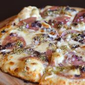 Mortadella Pizza