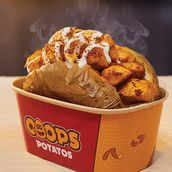 New York Chicken Baked Potatoes