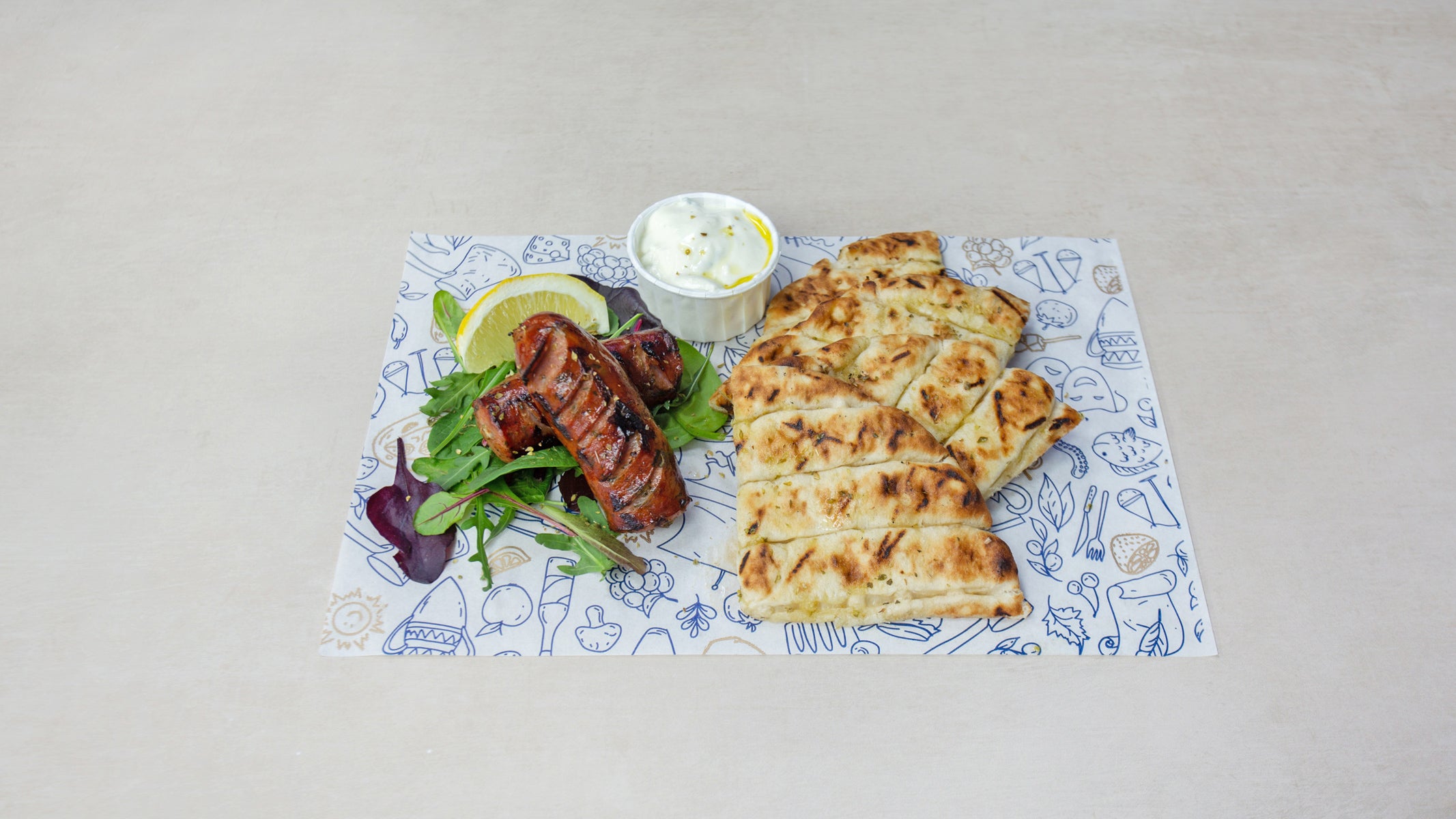 Traditional Greek Sausage