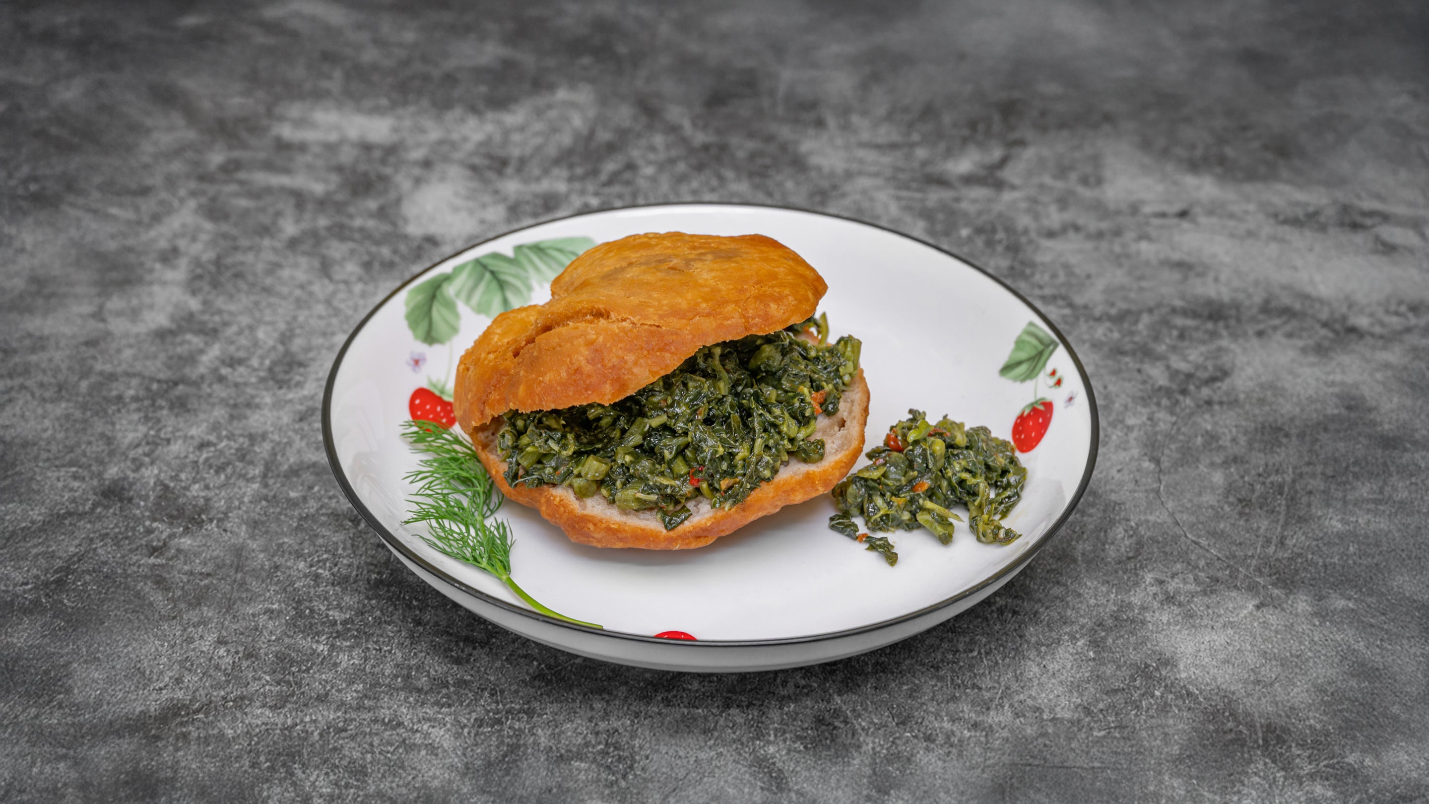 Callaloo in Dumpling