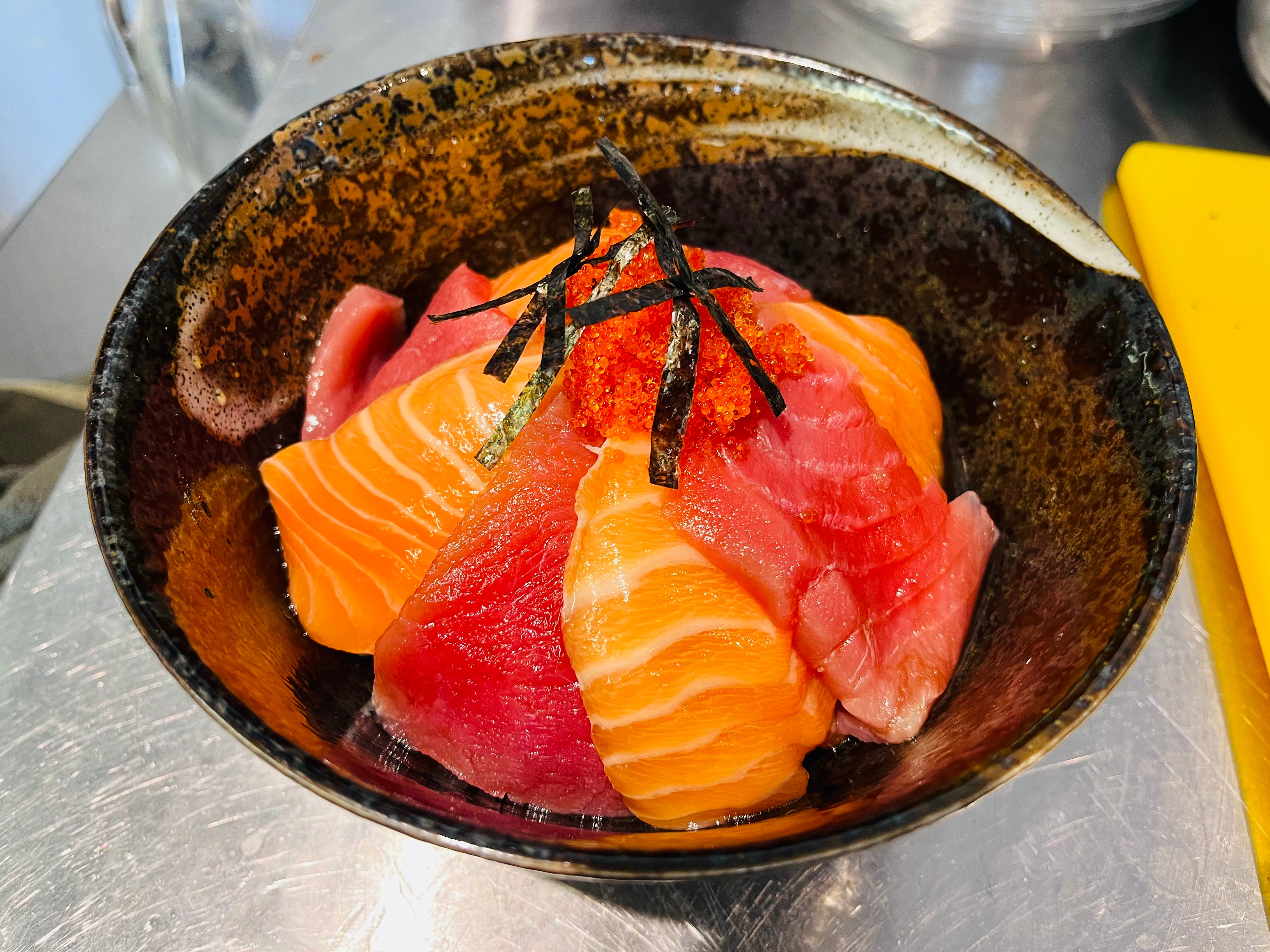 Salmon Tuna Don( Raw)