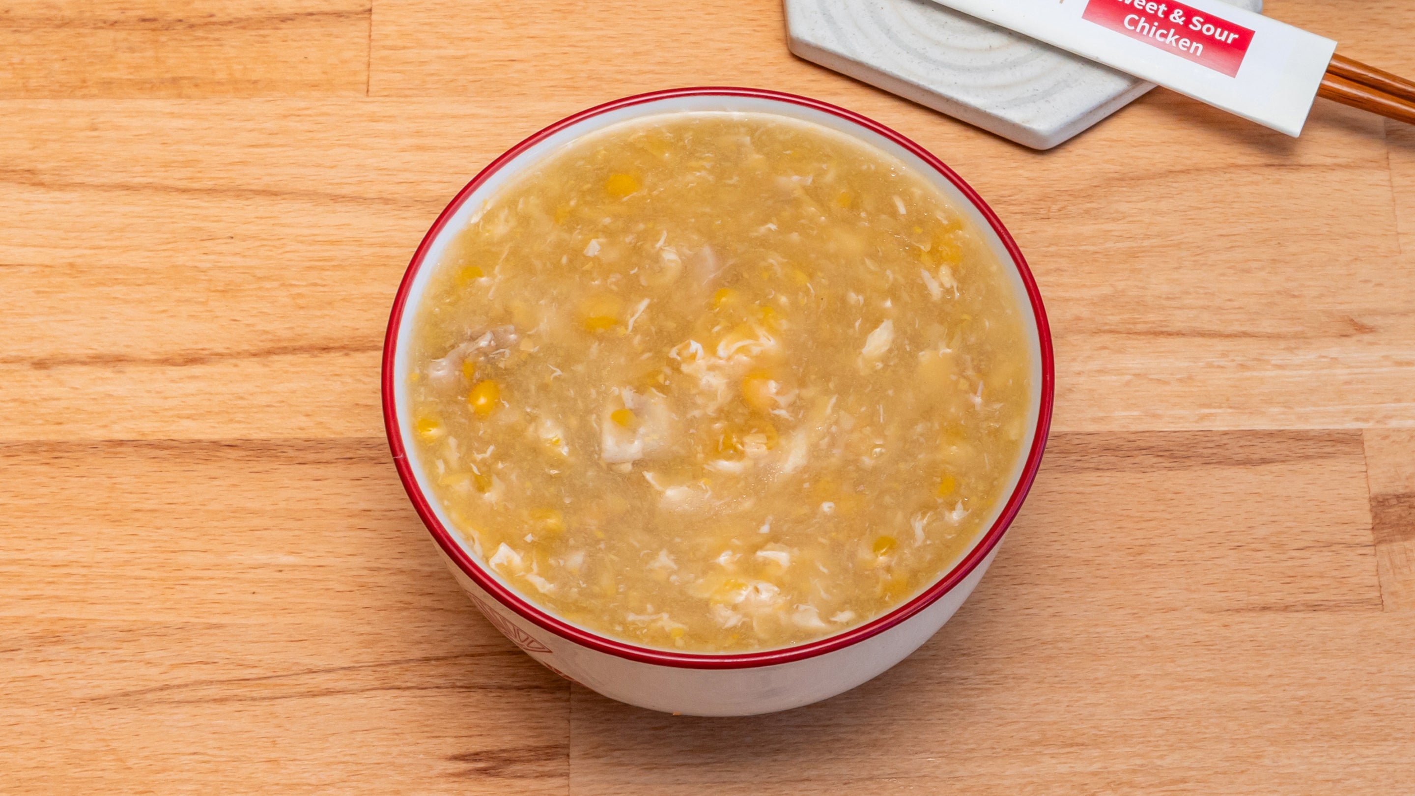 Sweet Corn Chicken Creamy Soup 鸡蓉粟米汤
