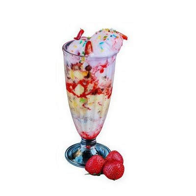 Special Strawberry Falooda