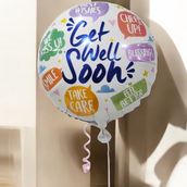 Get Well 1 Helium Balloon
