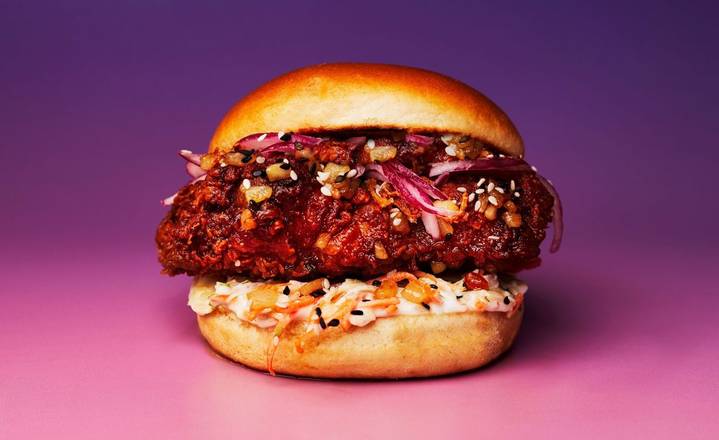 Honey Garlic Soy Burger