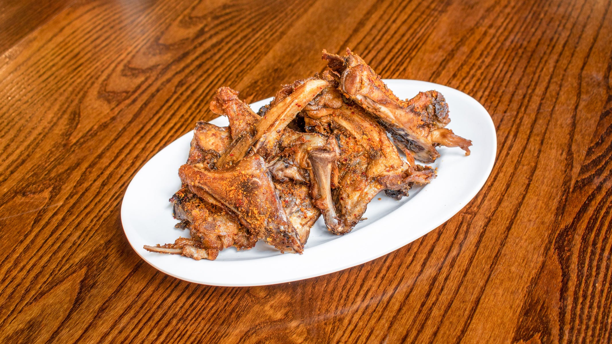 BBQ Butterflied Chicken with Bone 烤鸡架