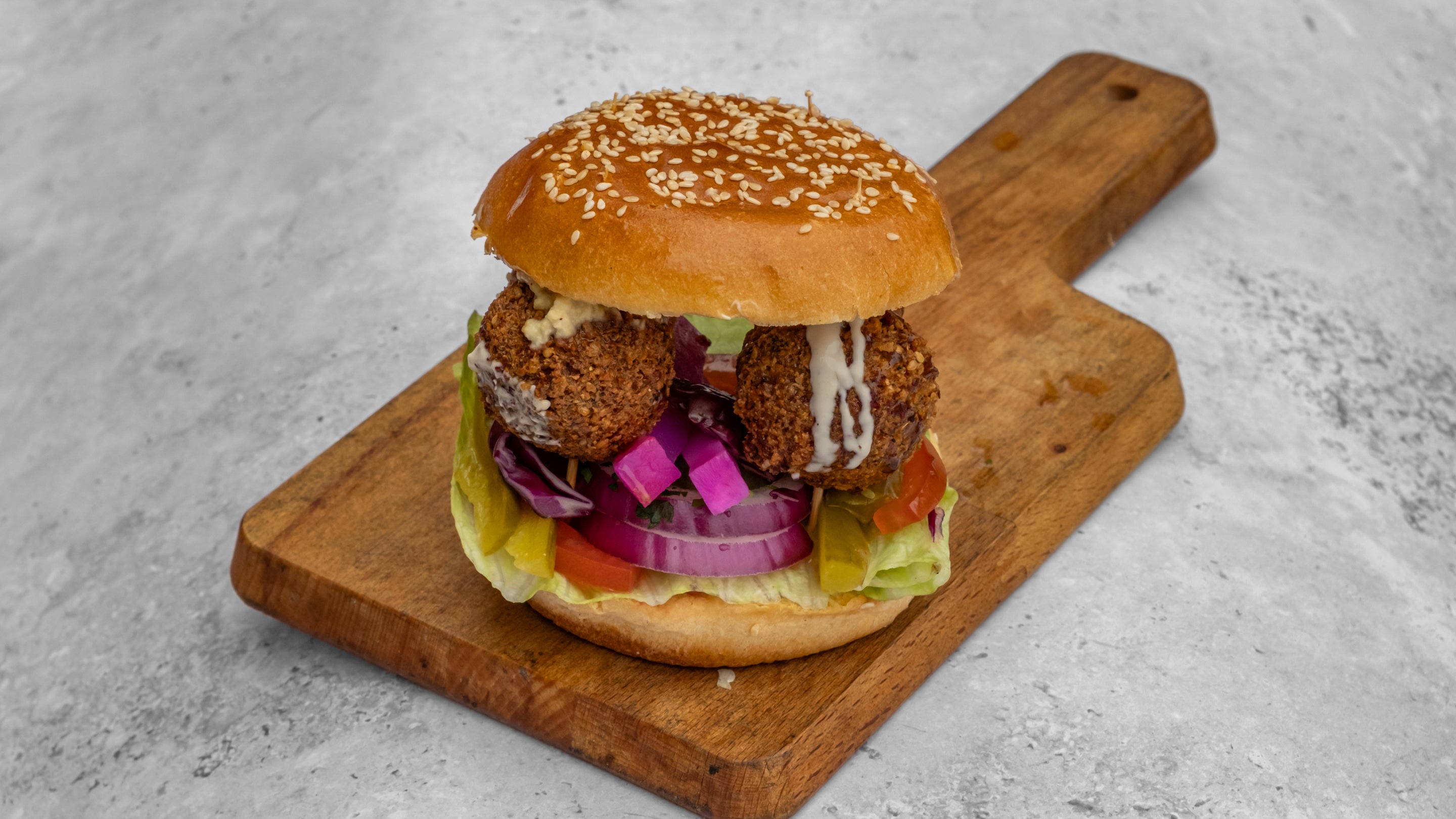 Falafel Burger