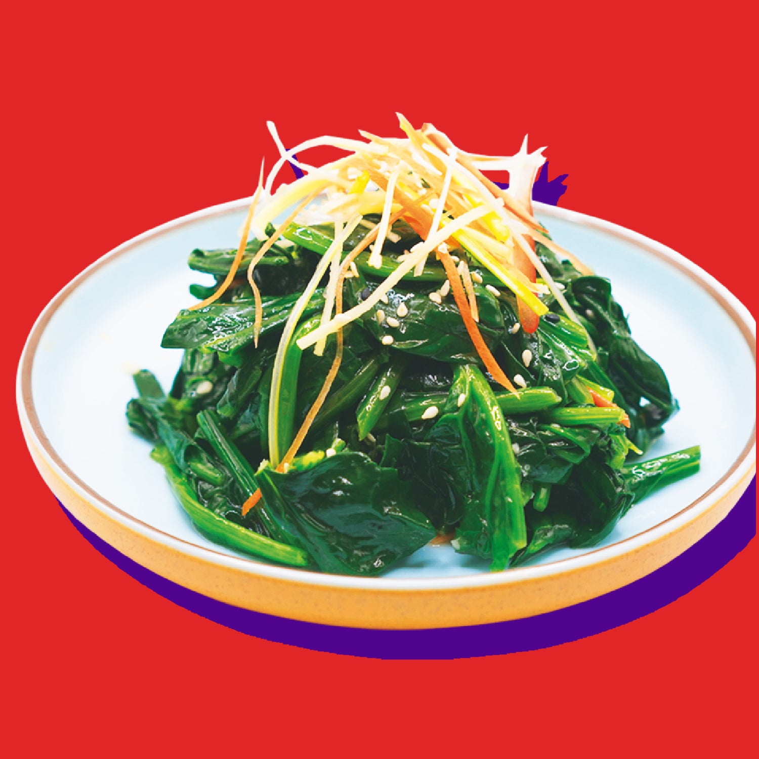 Spinach Salad 凉拌菠菜