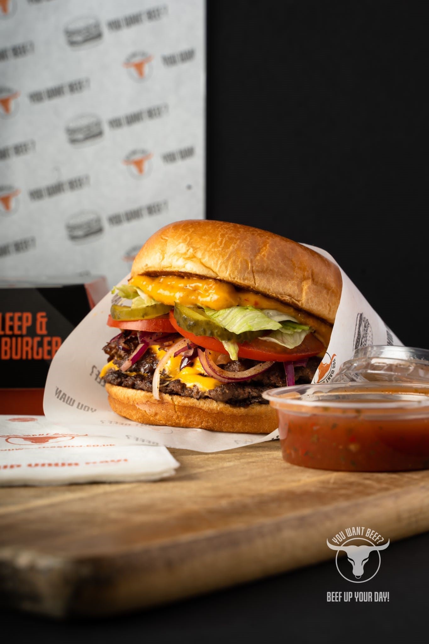 Create your Own Beef Burger