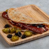 Hot Dog Paratha