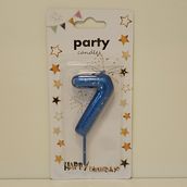 Number 7 Candle
