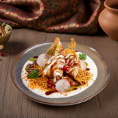 Samosa chaat