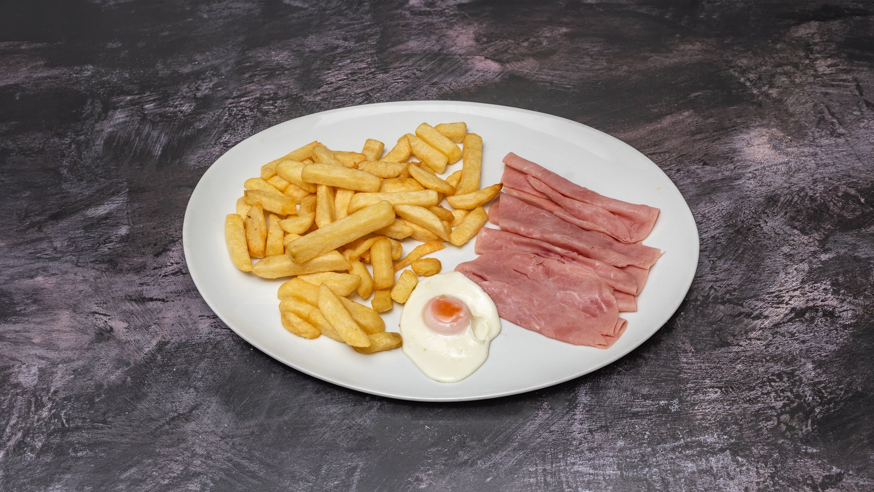 Ham, Egg & Chips