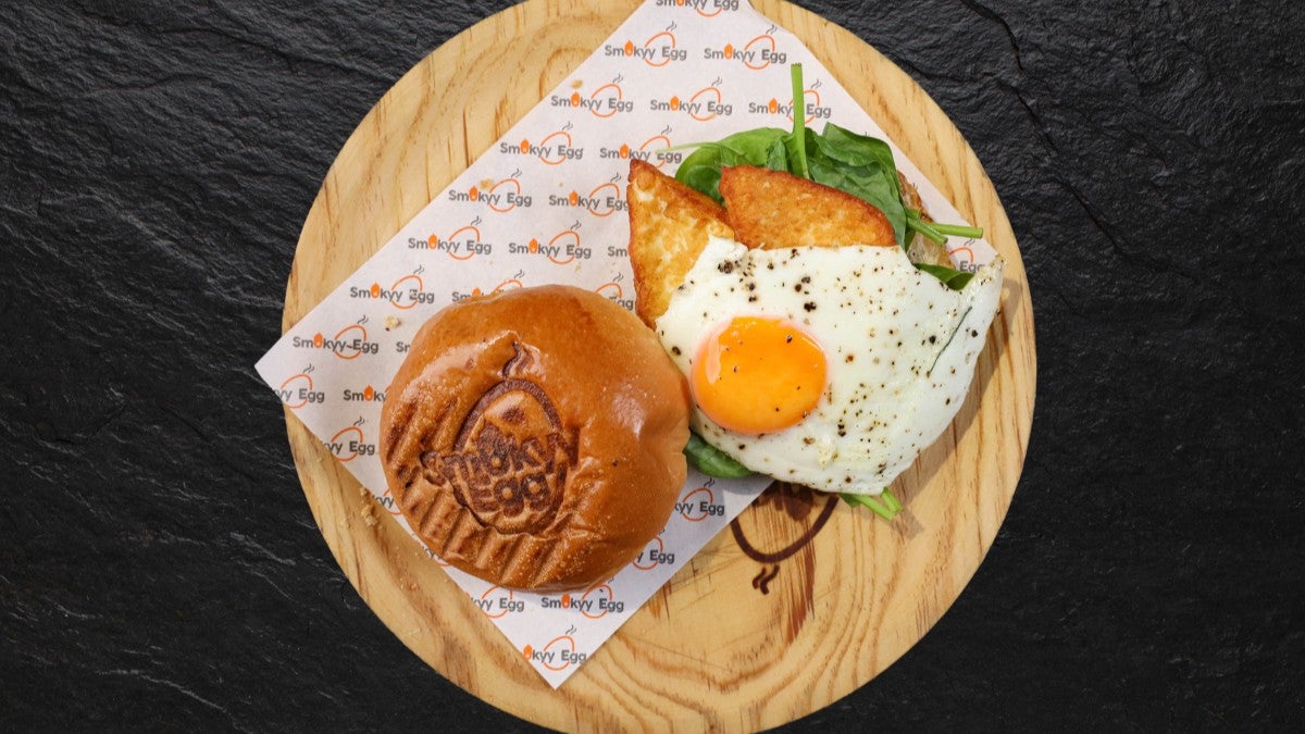 Veggie Breakfast Bap