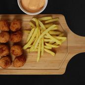 Chicken Balls With Cheese